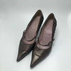 Nine West brown heels